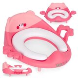 ECO TOYS Adapter Za Wc &Scaron;olju Sa Rukohvatima, Pink cene