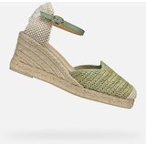 Geox Light green women's sandals Gelsa Low - Women's | Shoptok.si