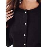 DStreet Damski sweter zapinany SELINA czarny | shoptok.hr