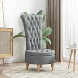  Fotelja sa zaštitom Svijetlo siva 56,5 x 70 x 110 cm tkanina | shoptok.hr