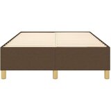  Za krevet s oprugama tamnosmeđi 120x200 cm od tkanine | shoptok.hr