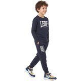 Leone 1947 Majice z dolgimi rokavi Boy Long Sleeves Big Logo Modra u