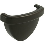 Marley Završni element oluka (Nazivni promjer: 80 mm, Plastika, Smeđe boje) | shoptok.hr