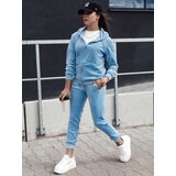 DStreet Komplet damski welurowy VELCOMFY błękitny | shoptok.hr