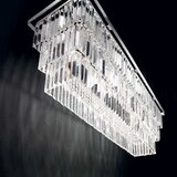 Ideal lux - stropno svetlo martinez 8xE14/40W/230V sjajni hrom | Eponuda.com