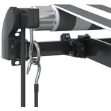Tenda na automatsko uvlačenje LED antracit i bijela 500x350 cm | shoptok.hr