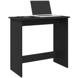 vidaXL Radni stol crni 80 x 40 x 75 cm od iverice Cijene
