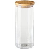 Unimasa Staklena posuda s poklopcem od bambusa 1,4 l | shoptok.hr