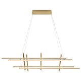  Ondaluce - prigušiva LED luster na sajli MOVIDA LED/114W/230V zlatni | Eponuda.com