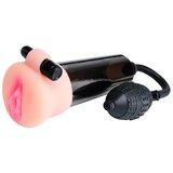 Pipedream travel trio - vibrirajuća pumpa za penis (crna-prirodna) u