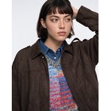 Only ONLMOON-STINA FAUX SUEDE BOMBER Smeđa | shoptok.hr