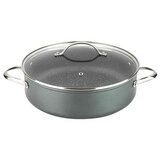  Duboka tava s poklopcem Fagor Siva Ø 28 cm Kovani Aluminij | shoptok.hr