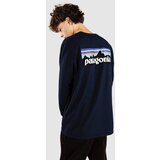 Patagonia P-6 Logo Responsibili Majica z dolgimi rokavi new navy | Shoptok.si
