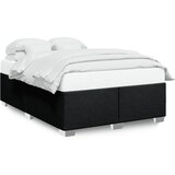 vidaXL Okvir za krevet bez madraca crni 140 x 190 cm od tkanine Cijene