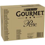 Gourmet Mega pakiranje Perle 96 x 85 g - Govedina, piletina, losos, tuna Cijene
