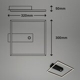 Lesnina-XXXL stropna led-svetilka 32/30/5 cm | Shoptok.si