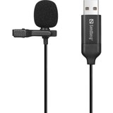 Sandberg USB streamer mikrofon Clip 126-40 Cene