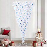  Umestno božično drevo med 300 LED Bela 240 cm PVC in jeklo, (5000111298) | Shoptok.si