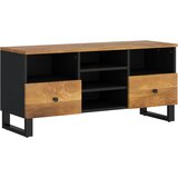 Maison Chic TV omarica - TV stojalo - Televizijska omarica 100x33x46 cm trden mangov les in inženirski les, (21700860) Cene