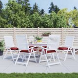 vidaXL Jastuci za stolice 6 kom boja vina 40x40x7 cm tkanina Oxford Cijene