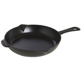 Zwilling Staub Cast Iron Skillet with Metal Handle - 26 cm, Black | shoptok.hr