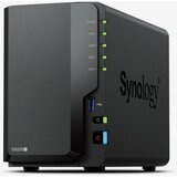 Synology DS225+, Tower, 2-bays 3.5'' SATA HDD/SSD, CPU Inte Celeron J4125 4-core (4-thread) 2.0 GHz, burst up to 2.7 GHz, 2 GB DDR4 non-ECC (expandable up to 6 GB), 1xRJ-45 1GbE LAN, 1xRJ-45 | Eponuda.ba