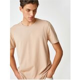 Koton Basic T-Shirt Label Detailed Short Sleeve Crew Neck Cotton Cene