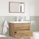 vidaXL 2-delni kopalniški set iz umetnega hrasta in inženirskega lesa | Shoptok.si