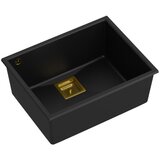 Quadron granitni umivalnik DAVID 50 Black Cene