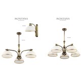 Jupiter 1163 - Zavesno svetlo MONTANA 3xE27/60W/230V | Eponuda.com