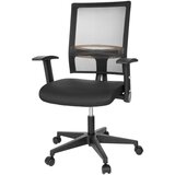 MID.YOU Vrtljiv Stol Office R8, Črna | Shoptok.si