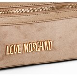 Love Moschino Torbe za čez ramo SIGNATURE ZIP XBODY Bež | Shoptok.si