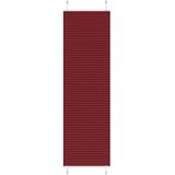 vidaXL Plisirana žaluzija bordo rdeča 55x200 cm širina blaga 54,4 cm poliester, (5000297674) | Shoptok.si