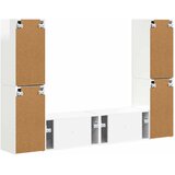  Set TV komoda 6 pcs Visoki sjaj bijela Konstruirano drvo | shoptok.hr