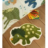 Catherine Lansfield zeleni dječji tepih s motivom dinosaura Lansfield Catherine Dino, 50 x 80 cm