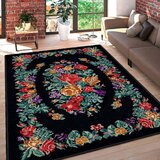 Conceptum Hypnose tepih Woosonıl084, 80x150cm, Crni | ePonuda.com