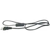 Emos priključna vrvica PVC 2x0,75mm s stikalom črna, 2m S09272 | Shoptok.si