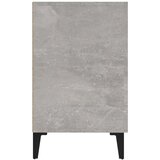  Komoda betonsko siva 100x36x60 cm inženirski les, (20601048) | Shoptok.si