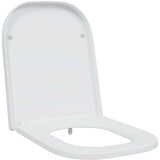 vidaXL Beli Plastika Standard WC sedež Drugo Moderno Beli WC sedež | Shoptok.si