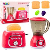  i blender za igru 2u1 sa voćem i kruhom - crveni | shoptok.hr