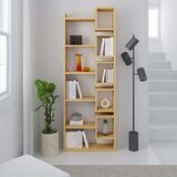 Marckeric Bijela/u prirodnoj boji biblioteka u dekoru hrasta 60x168,5 cm Eladi – | shoptok.hr
