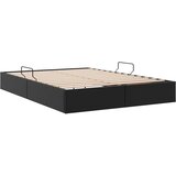  Otomanski krevet s pohranom Crna 140 x 200 cm Lažna koža | shoptok.hr