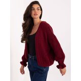 RUE PARIS Sweater-MI-SW-0904.82-burgundy Cene