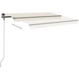  Samostojeća automatska tenda 400 x 350 cm krem | shoptok.hr