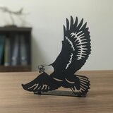 Atelier Del Sofa dekorativna figura kartal pod, 20x28 cm, 2 mm, crna Cene