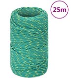 vidaXL Vrv za čoln zelena 2 mm 25 m polipropilen Cene