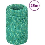 Vrv za čoln zelena 2 mm 25 m polipropilen