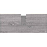  Kupaonski ormarić siva boja hrasta 80 x 33 x 60 cm drveni | shoptok.hr