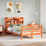  Krevet s regalom za knjige bez madraca 135 x 190 cm od borovine | shoptok.hr