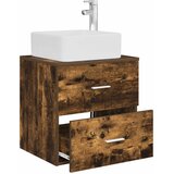  Umivaonik s policom Dimljeni hrast 49,5 x 41 x 63 cm | shoptok.hr